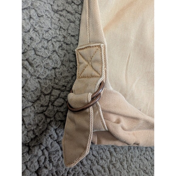 Soft Surroundings Womens Pants Antiqua Convertible Crop Ankle Buckle Beige 3X - Picture 2 of 12